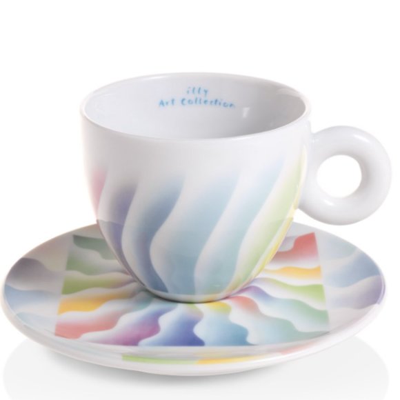 NIB Illy Art Collection Set of 4 Cappucino Cups - Picture 5 of 5